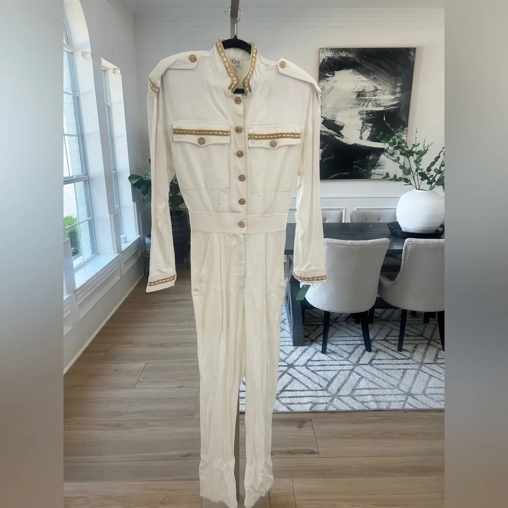Vintage 1980s Icing Sailor-Inspired Jumpsuit – Size M – Euc - Picture 1 of 9